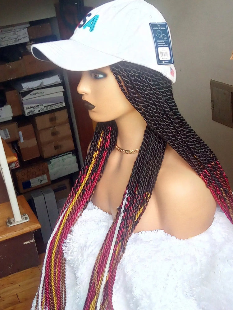 BASEBALL BRAIDED CAPS - d.glitterzwigs