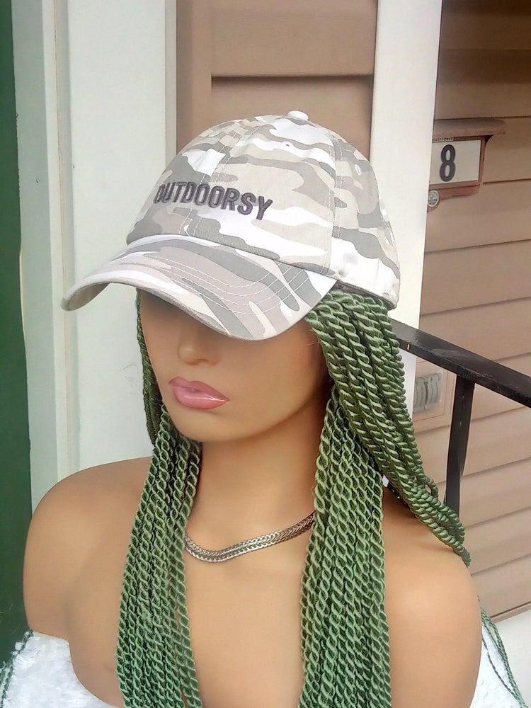 BASEBALL BRAIDED CAPS - d.glitterzwigs