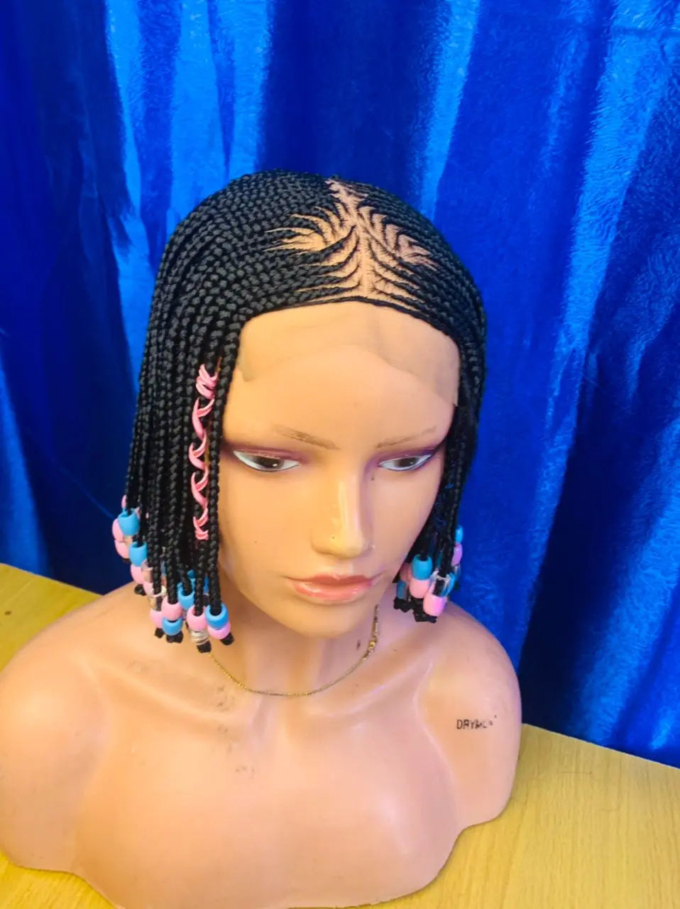 CHILDREN BRAIDED WIGS ON LACE CLOSURE - d.glitterzwigs