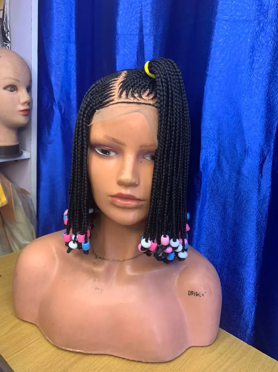 CHILDREN BRAIDED WIGS ON LACE CLOSURE - d.glitterzwigs