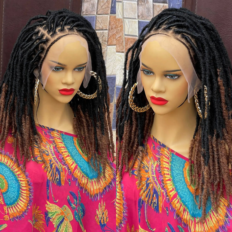 DREADLOCKS WIGS ON 13*6 FRONTAL LACE CLOSURE - d.glitterzwigs