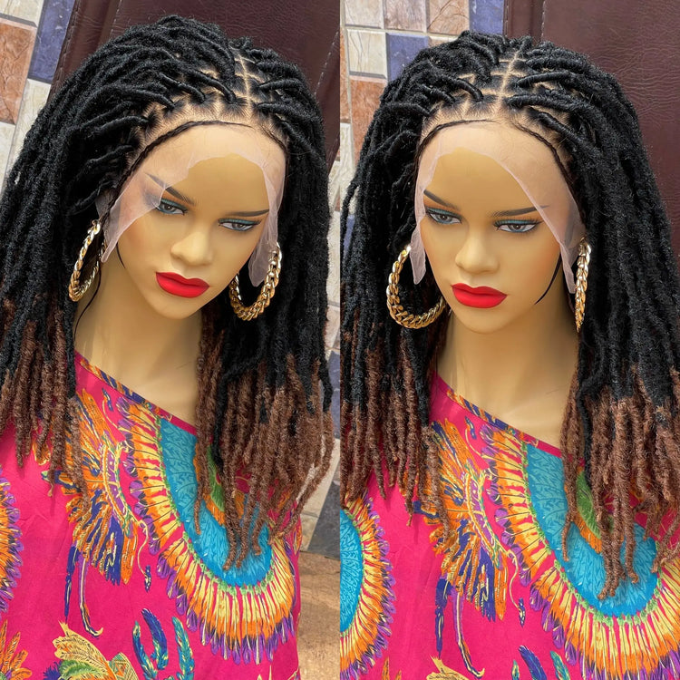 DREADLOCKS WIGS ON 13*6 FRONTAL LACE CLOSURE - d.glitterzwigs