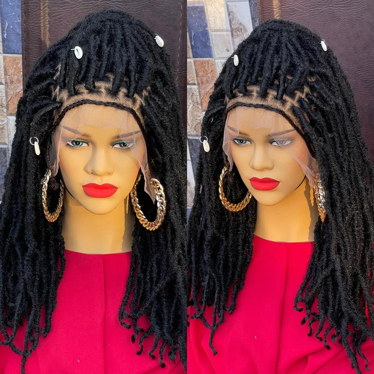 DREADLOCKS WIGS ON 13*6 FRONTAL LACE CLOSURE - d.glitterzwigs