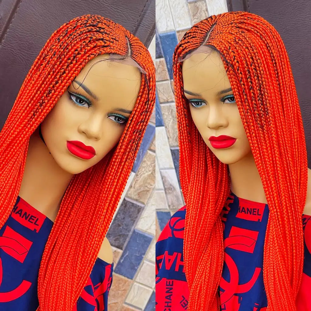 HALF CLOSURE BRAIDED WIGS - d.glitterzwigs