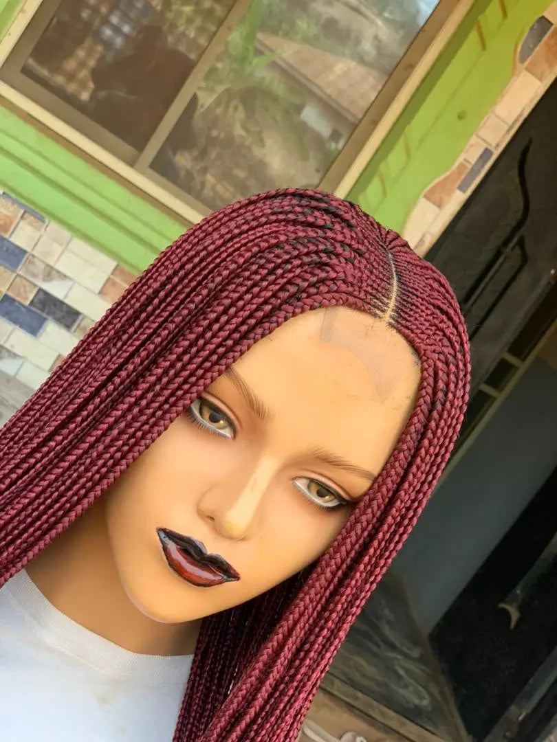 HALF CLOSURE BRAIDED WIGS - d.glitterzwigs