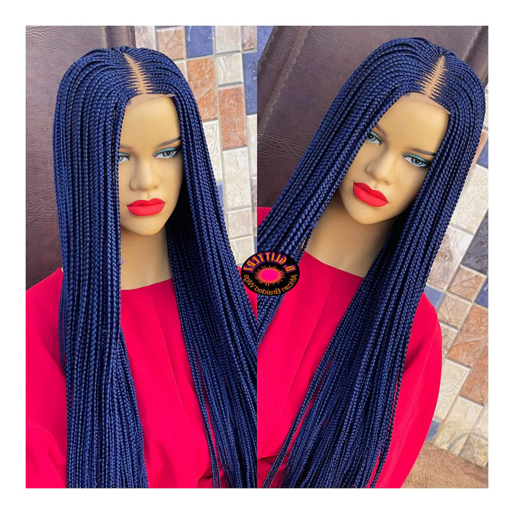 HALF CLOSURE BRAIDED WIGS - d.glitterzwigs