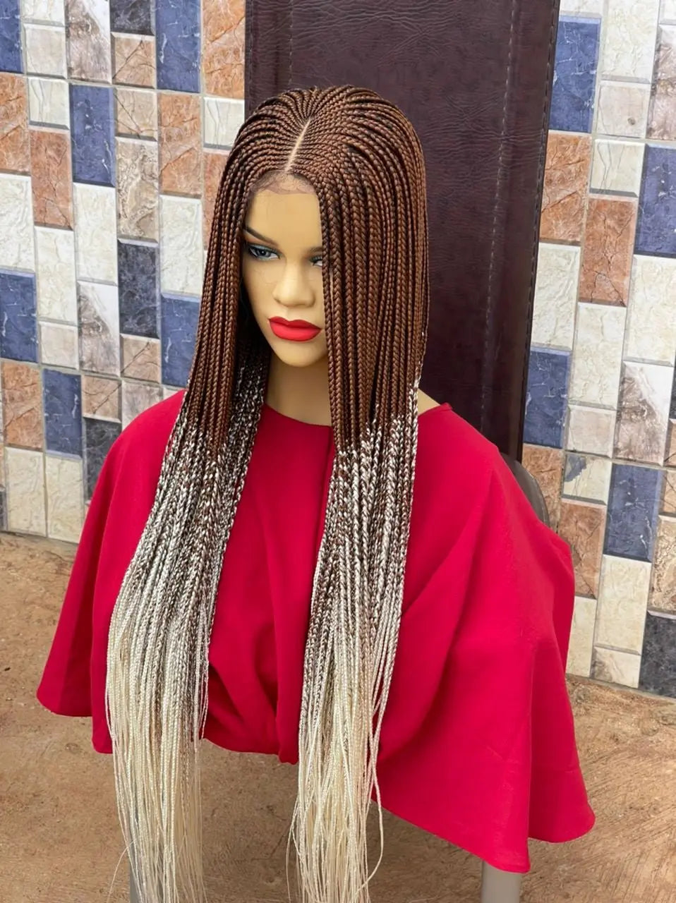 HALF CLOSURE BRAIDED WIGS - d.glitterzwigs