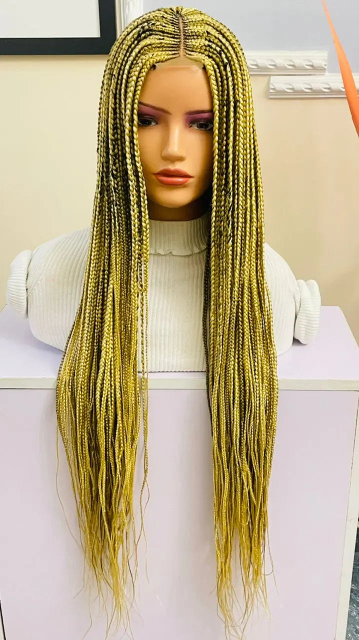 HALF CLOSURE BRAIDED WIGS - d.glitterzwigs