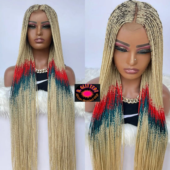 HALF CLOSURE BRAIDED WIGS - d.glitterzwigs