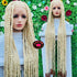 JUMBO KNOTLESS TWIST WIGS ON FULL LACE CLOSURE 45" -50" - d.glitterzwigs