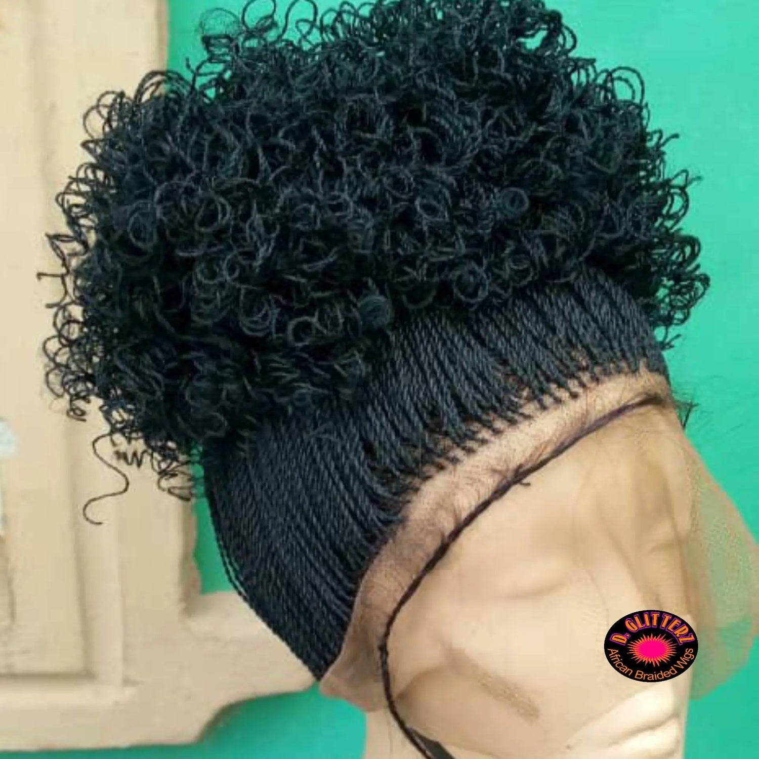 MICRO PONYTAIL TWIST WIGS ON 360 LACE CLOSURE - d.glitterzwigs