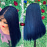 NANO BRAIDED BLUNT CUT WIGS ON HALF LACE CLOSURE - d.glitterzwigs