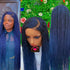 WATERMELON BRAIDED WIGS.  Gold  Blue Burgundy 40" - d.glitterzwigs