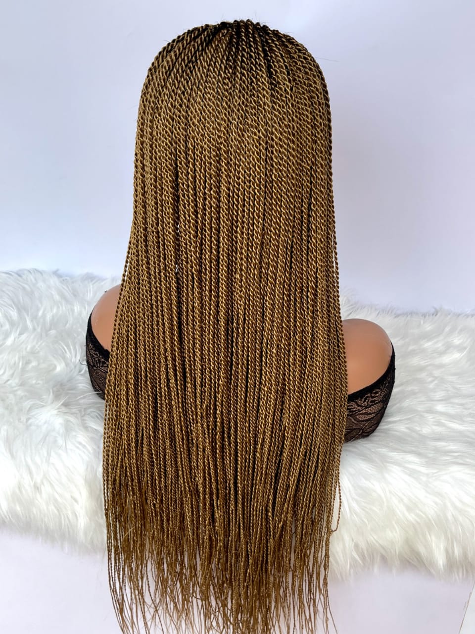 AFRICAN BRAIDED CONROW WIGS ON 4*4 LACE CLOSURE - d.glitterzwigs