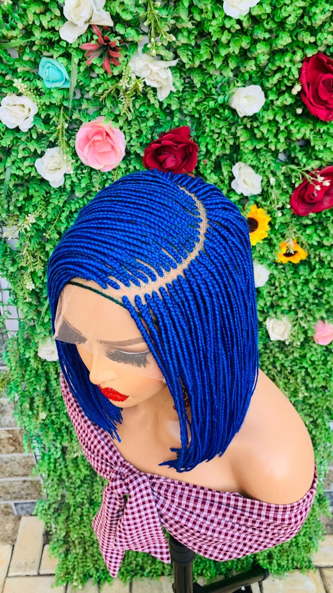 BRAIDED BOB WIGS ON 8*8 LACE CLOSURE - d.glitterzwigs