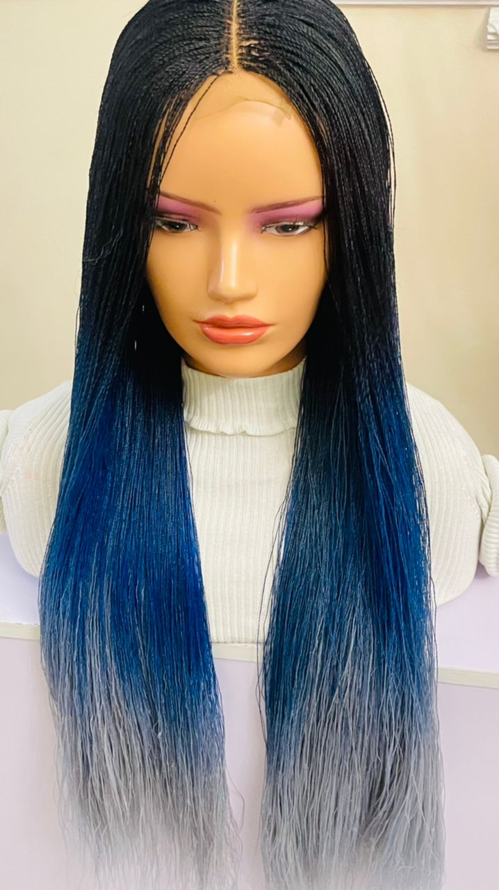 NANO TWIST BRAIDED WIGS ON 2*4 LACE CLOSURE - d.glitterzwigs